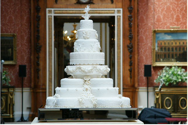 the royal wedding cake 2011. the royal wedding cake 2011.
