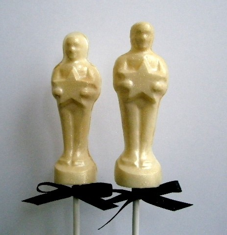 Award chocolate lollipops